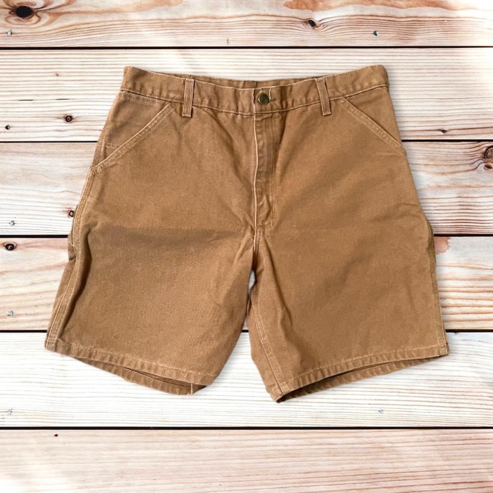 Carhartt duck canvas shorts